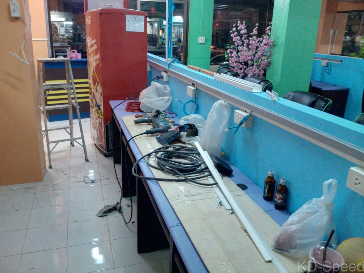 รูปที่ 2 ของ เดินสายแลน ร้าน Gundam Game 1